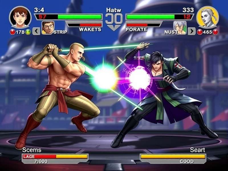 Mighty Mace Fighter Gameplay Screenshot